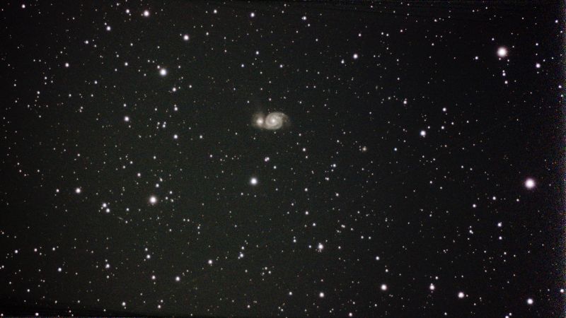 Messier 51 Whirlpool Galaxy
An attempt to compare quality of Dwarf versus ED80
Link-words: M51 Whirlpool Galaxy