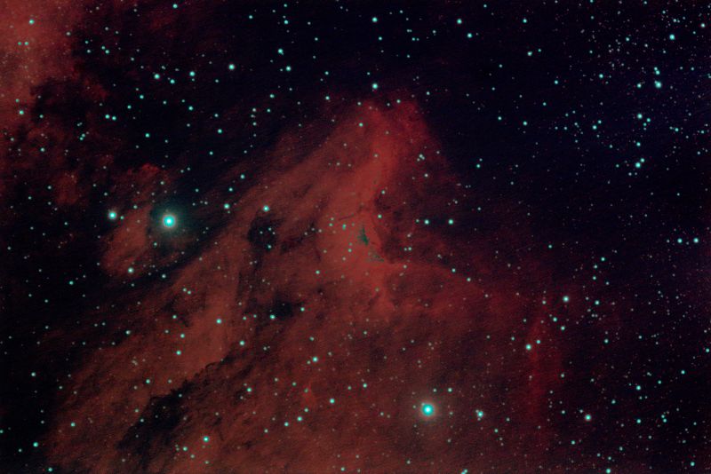 Pelican Nebula in Cygnus
also known as IC 5070
