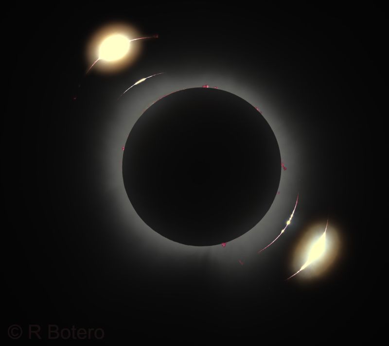 Solar Eclipse from Mazatlán, México - 8 April 2024 - 18:07:26 to 18:11:44 UT
