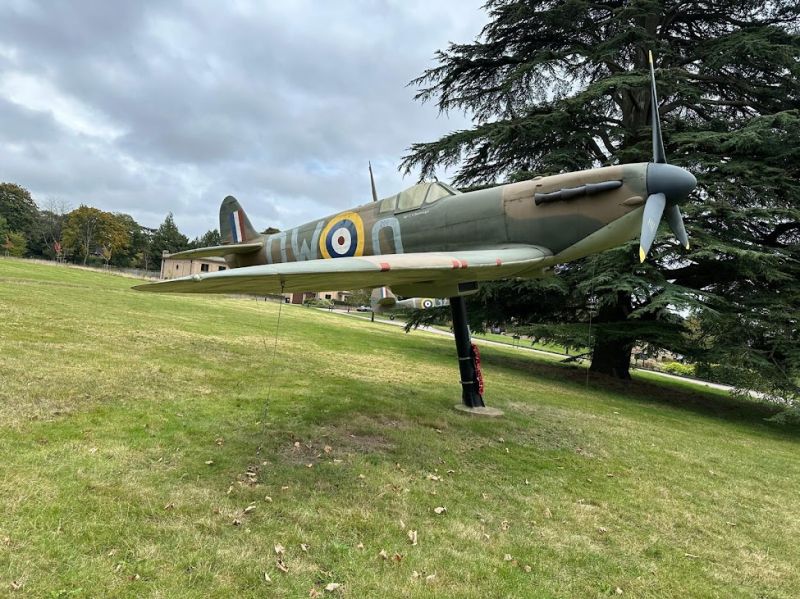 Bentley Priory Museum- Spitfire
Image of the iconic Supermarine Spitfire in grounds of museum
Link-words: BentleyPriory2024 London