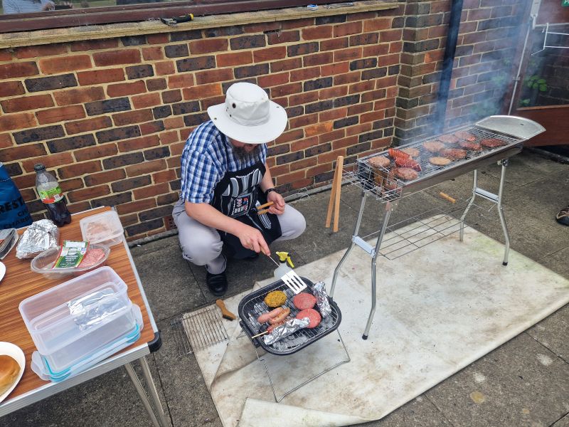 Starbeque 2025
Barbeque cooking- Raf doing a great job
Link-words: OAS Starbeque 2025