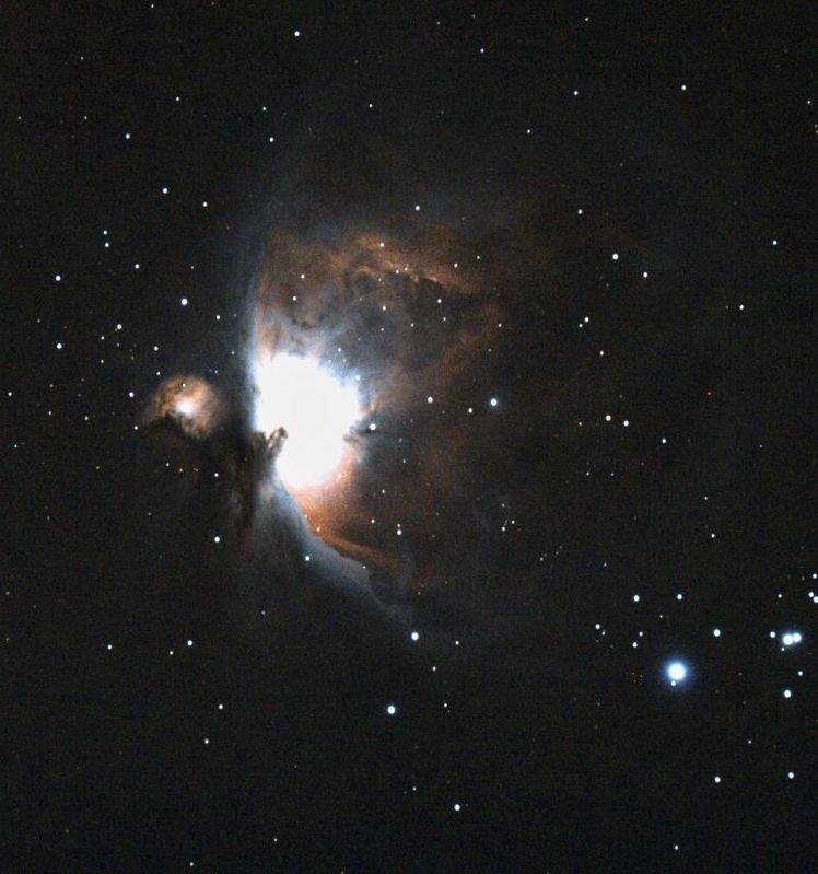 M42
A closer view of M42 and the star fields around it in Orion's Sword.
Link-words: Messier Nebula