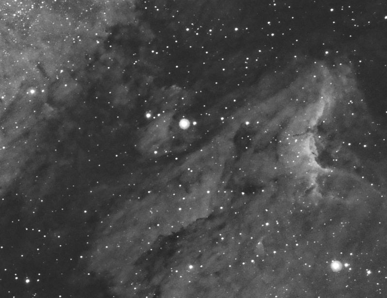 IC5070 The Pelica Nebula in Cygnus 
This was 14x480 secs. Should have been clearer but very damp & not good seeing.
Link-words: Nebula