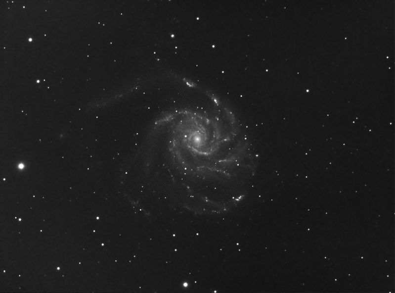 M101 Canes Venatici
17x600 flats, cls 
Link-words: Messier Galaxy