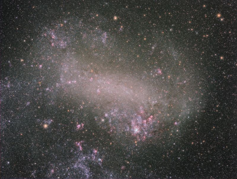The Large Magellanic Cloud 
If you can't get to the southern hemisphere then remote imaging usng iTelescopes is great. And they have a lot more clear skies. 
The Large Magellanic Cloud is a fascinating object with the enormous Tarantula Nebula.

