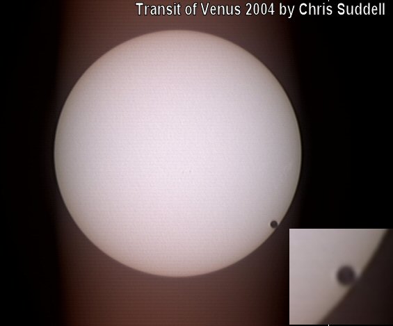 Transit of Venus
The transit of Venus
Link-words: Venus Eclipse Sun