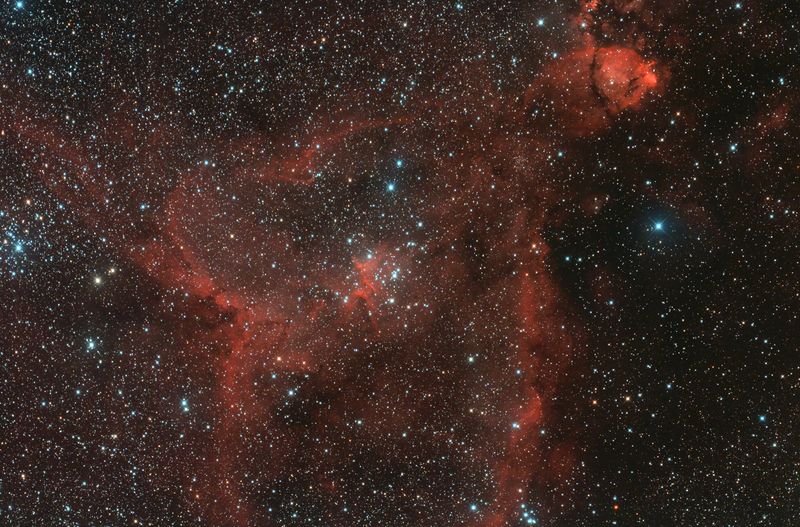 IC1805 - The Heart Nebula
The Heart Nebula from Riberac
57 x 5min 
