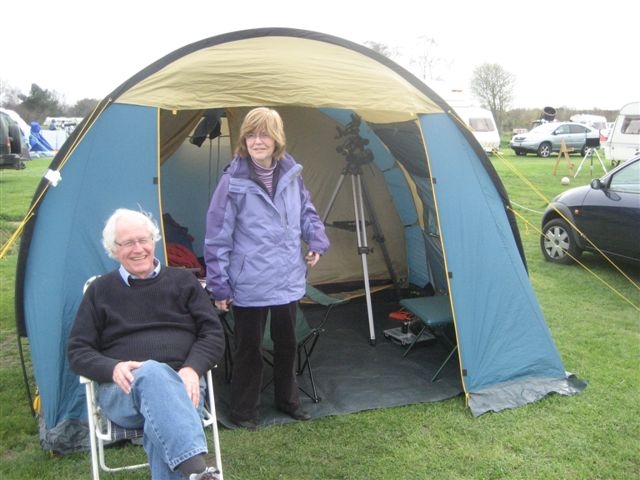 Kelling 2011 Delphine and Ian
Photo by Ken Pearson
Link-words: Campsites2011
