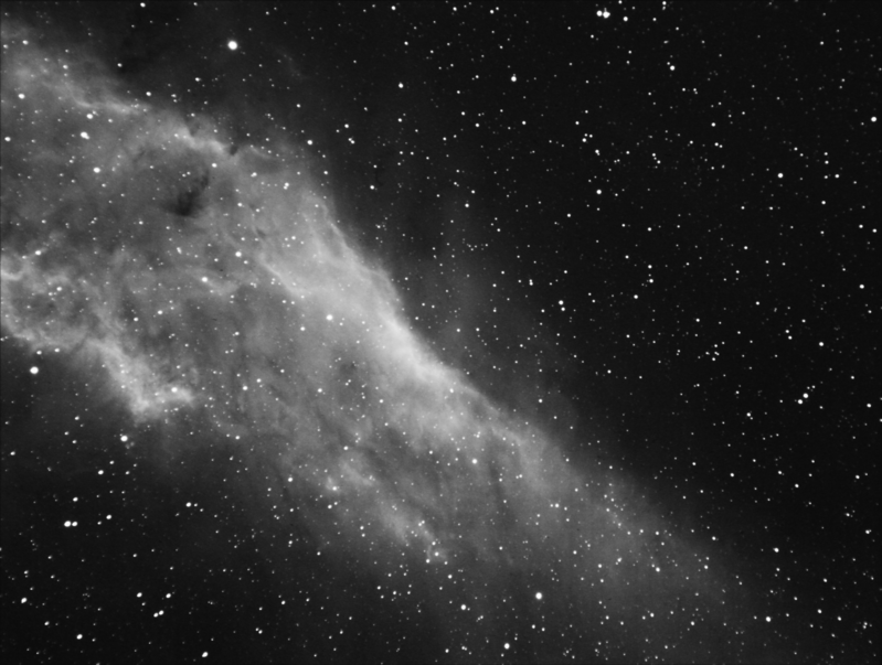 California nebula
6 x 1200 Ha
Link-words: CarolePope
