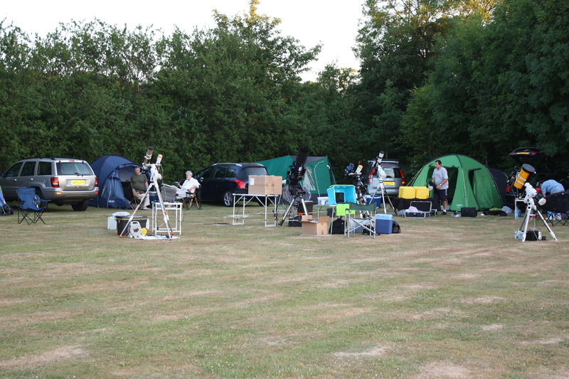Rother Valley DSC July 2010 (3)
Scopes out ready for the night's Astronomy
Link-words: Campsites2010
