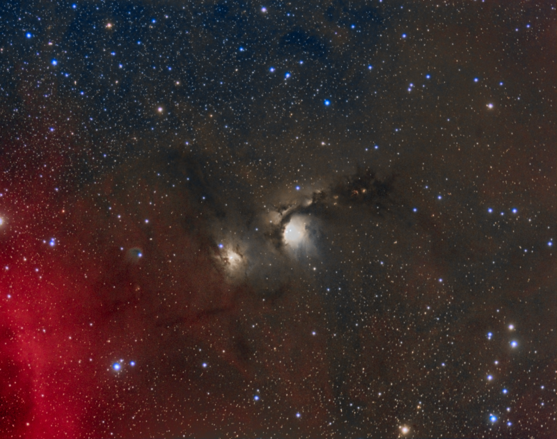 M78 HaLRGB
M78 Nebula in Orion, near Barnard's loop
This is faint and needs a dark sky 
Link-words: CarolePope
