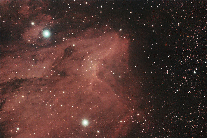 Pelican nebula (Re-process)
Re-process of one done on 14-5-12
