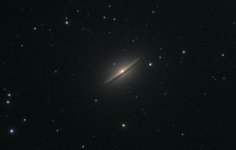 Sombrero galaxy
Taken at SGL11 near Hereford
Lum 8 x 600secs, RGB 4 x 300secs each
Link-words: CarolePope