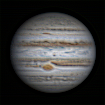 Jupiter, Europa and GRS 2015-04-08- 21:02.2 Manche
Europa is just above and in front (left) of the Great Red Spot.
Link-words: Duncan