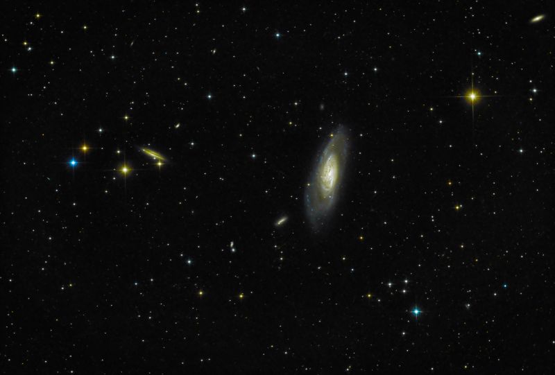 M106, NC4346, NGC4217 etc. etc.
240s x 75 = 4h, Gain 120 (Unity), Offset 4, Temp -5C

Link-words: Duncan