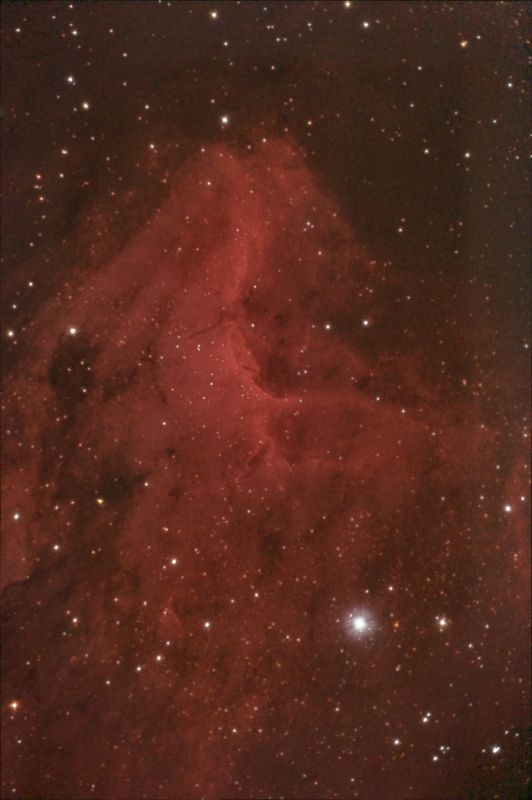 Pelican Nebulae IC 5070; LBN 350 12 and 22 July 2015, Manche, France
Link-words: Duncan