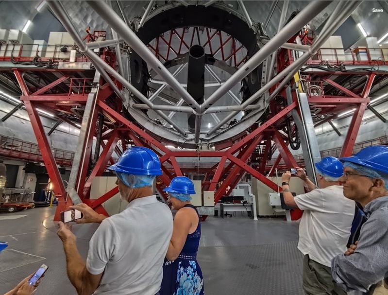 Hard Hats inside Gran Telescopio de Canarias La Palma
Set 2024 OAS Visit
Link-words: LaPalma2024