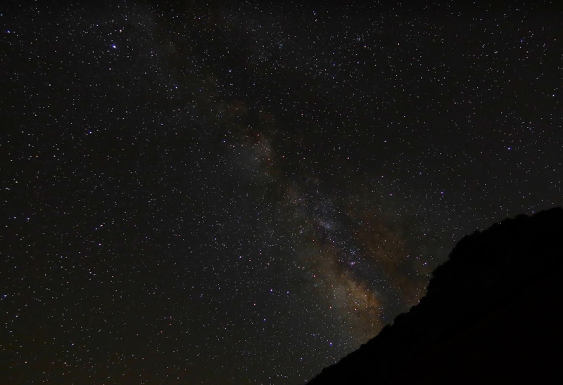 Milky Way La Palma
Taken on the Roques de los Muchachos with compact camera by Dave Allen 
Link-words: LaPalma2024